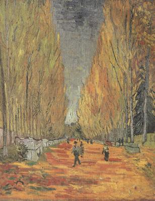 Vincent Van Gogh Les Alyscamps Spain oil painting art